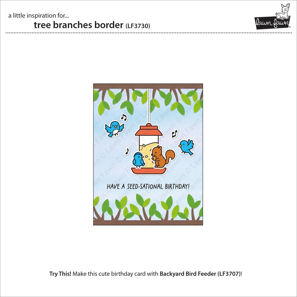 Lawn Fawn Tree Branches Border Dies (LF3730) Lawn Fawn Tree Branches Border Dies (LF3730)