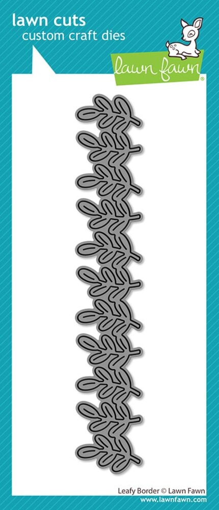 Lawn Fawn Leafy Border Dies (LF3731) Lawn Fawn Leafy Border Dies (LF3731)