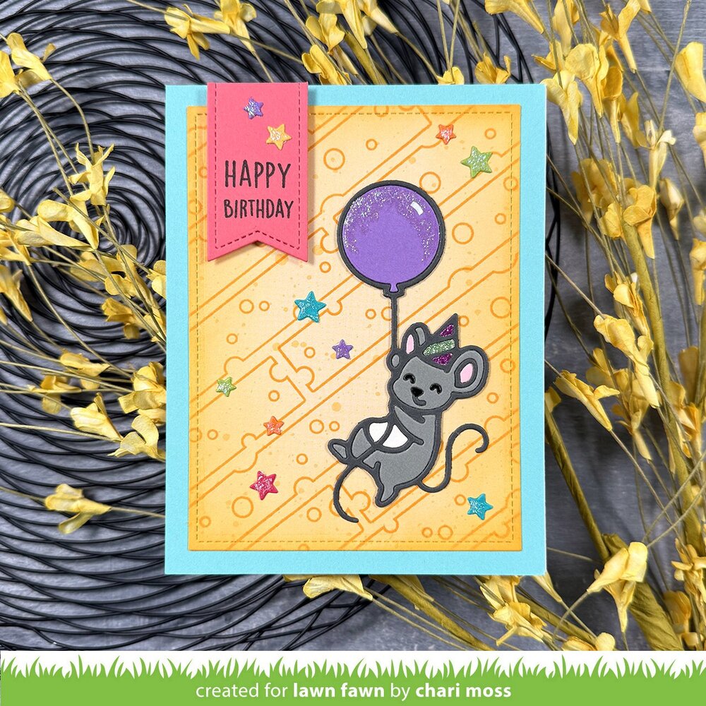 Lawn Fawn Party Mouse Dies (LF3732) Lawn Fawn Party Mouse Dies (LF3732)