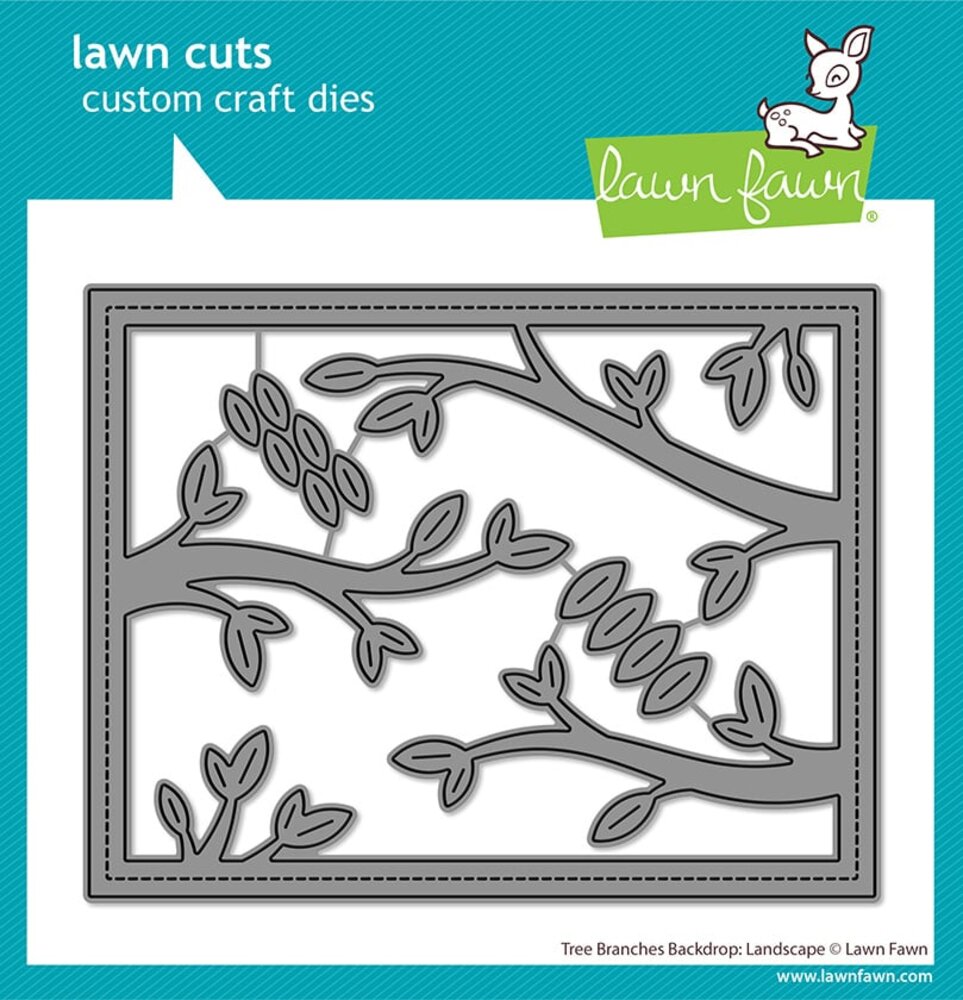 Lawn Fawn Tree Branches Backdrop Landscape Dies (LF3733) Lawn Fawn Tree Branches Backdrop Landscape Dies (LF3733)
