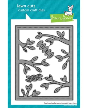 Lawn Fawn Tree Branches Backdrop Portrait Dies (LF3734) Lawn Fawn Tree Branches Backdrop Portrait Dies (LF3734)