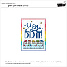 Lawn Fawn Giant You Did It Dies (LF3735) Lawn Fawn Giant You Did It Dies (LF3735)