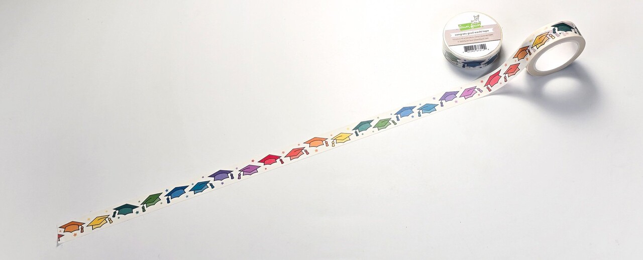 Lawn Fawn Congrats Grad Washi Tape (LF3641) Lawn Fawn Congrats Grad Washi Tape (LF3641)