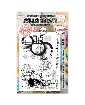 AALL and Create Clear Stamp Set A7 Ink 15 (AALL-TP-1262) AALL and Create Clear Stamp Set A7 Ink 15 (AALL-TP-1262)