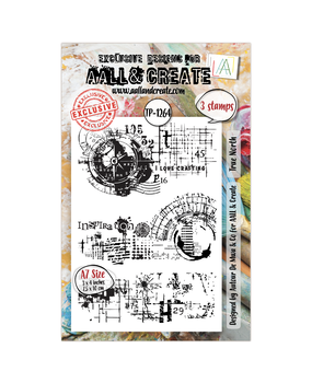 AALL and Create Clear Stamp Set A7 True North (AALL-TP-1264) AALL and Create Clear Stamp Set A7 True North (AALL-TP-1264)