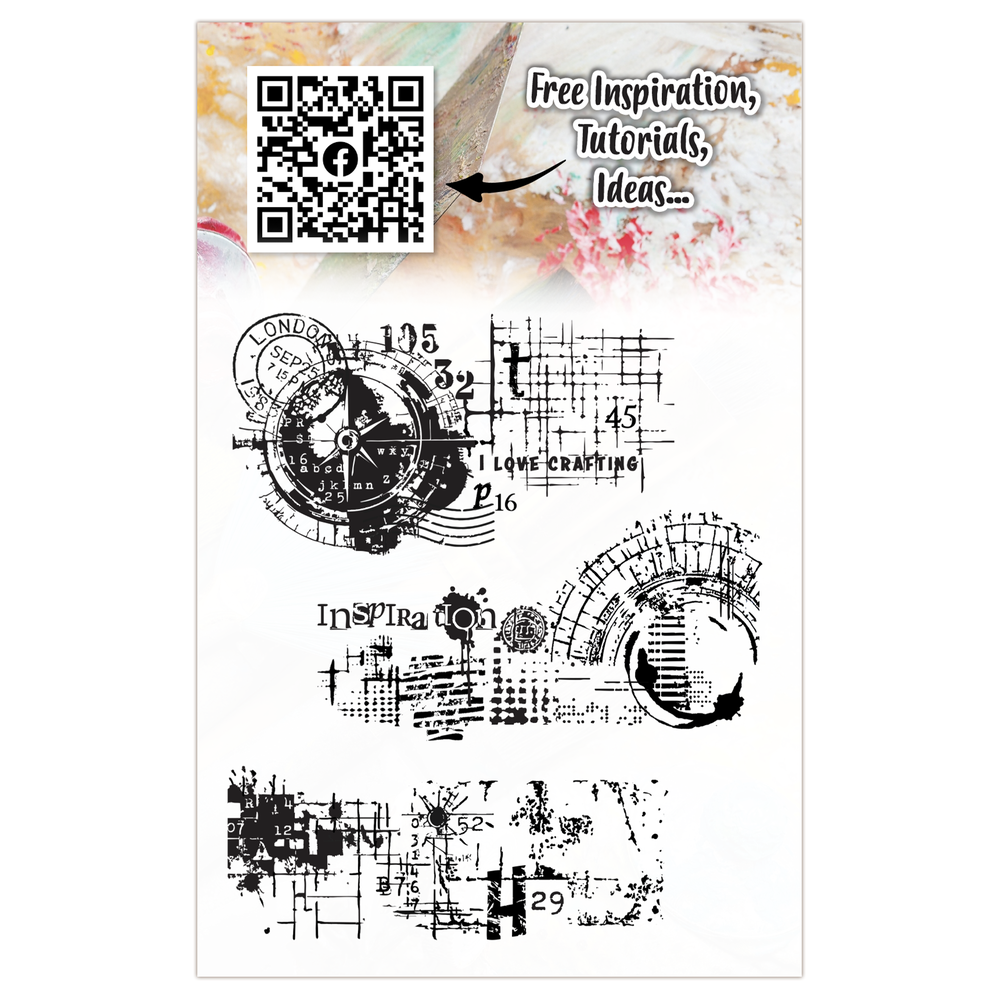 AALL and Create Clear Stamp Set A7 True North (AALL-TP-1264) AALL and Create Clear Stamp Set A7 True North (AALL-TP-1264)
