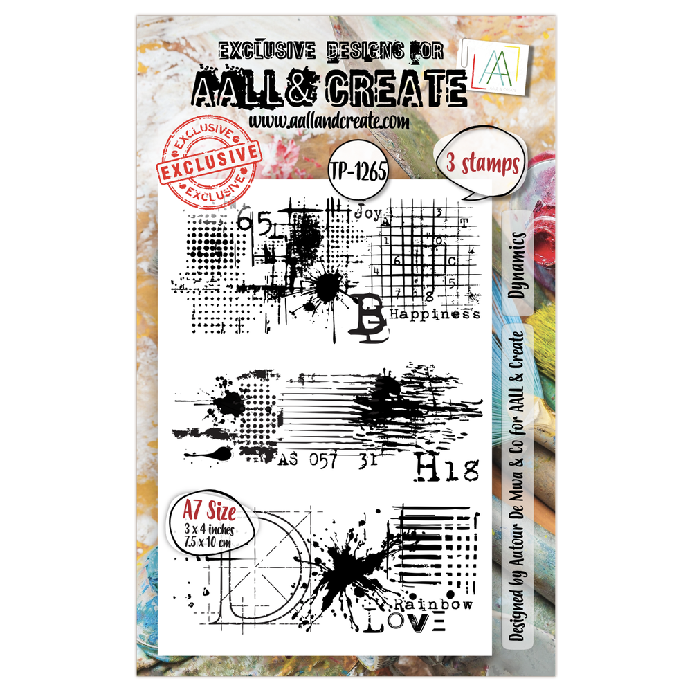 AALL and Create Clear Stamp Set A7 Dynamics (AALL-TP-1265)