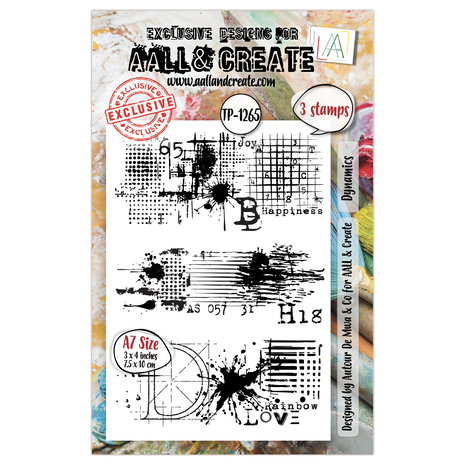 AALL and Create Clear Stamp Set A7 Dynamics (AALL-TP-1265)