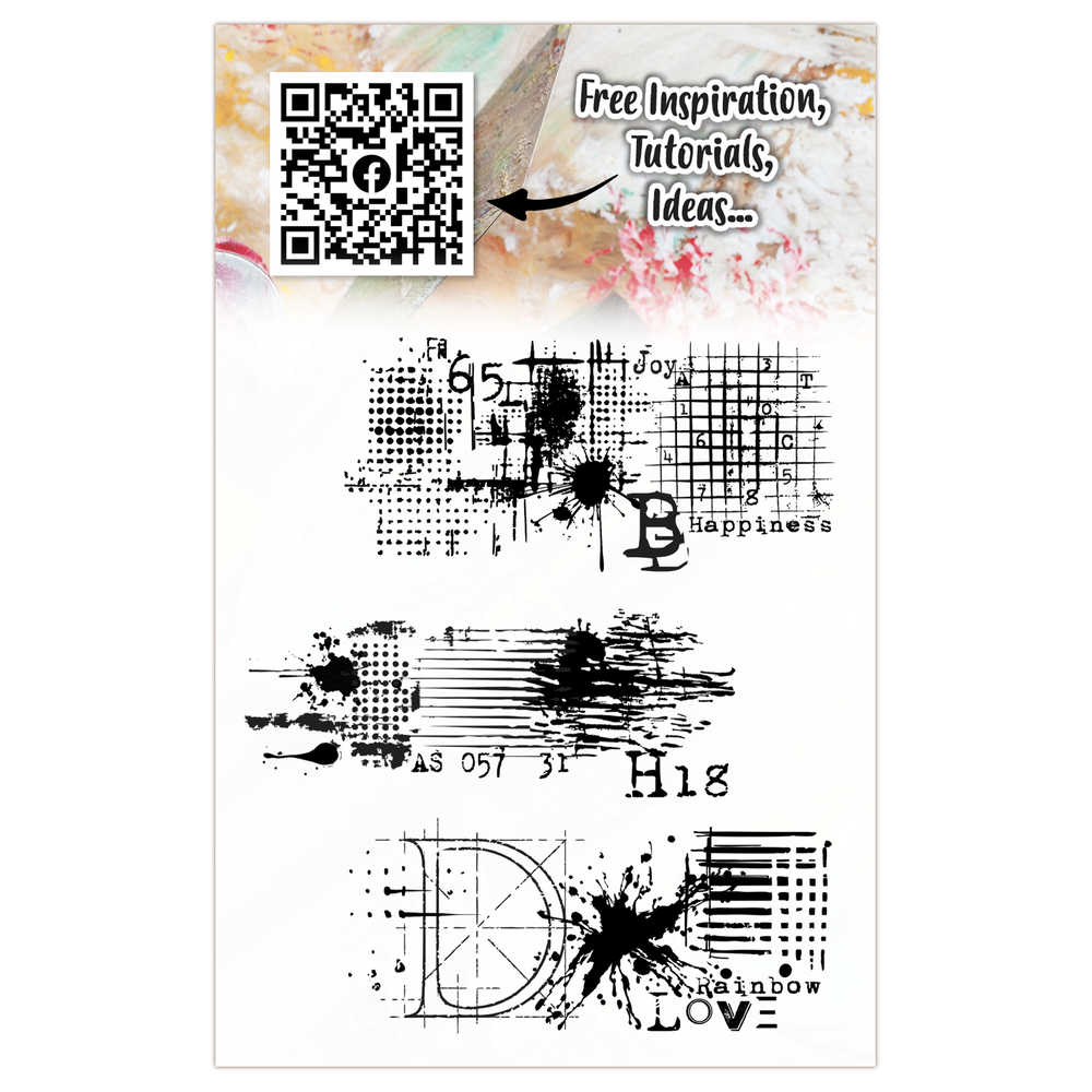 AALL and Create Clear Stamp Set A7 Dynamics (AALL-TP-1265)