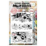 AALL and Create Clear Stamp Set A7 Midnight Arcs (AALL-TP-1266)
