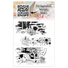 AALL and Create Clear Stamp Set A7 Midnight Arcs (AALL-TP-1266) AALL and Create Clear Stamp Set A7 Midnight Arcs (AALL-TP-1266)