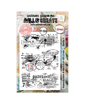 AALL and Create Clear Stamp Set A7 Starline K (AALL-TP-1268) AALL and Create Clear Stamp Set A7 Starline K (AALL-TP-1268)