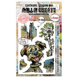 AALL and Create Clear Stamp Set A6 Skyline Sniffs (AALL-TP-1269)