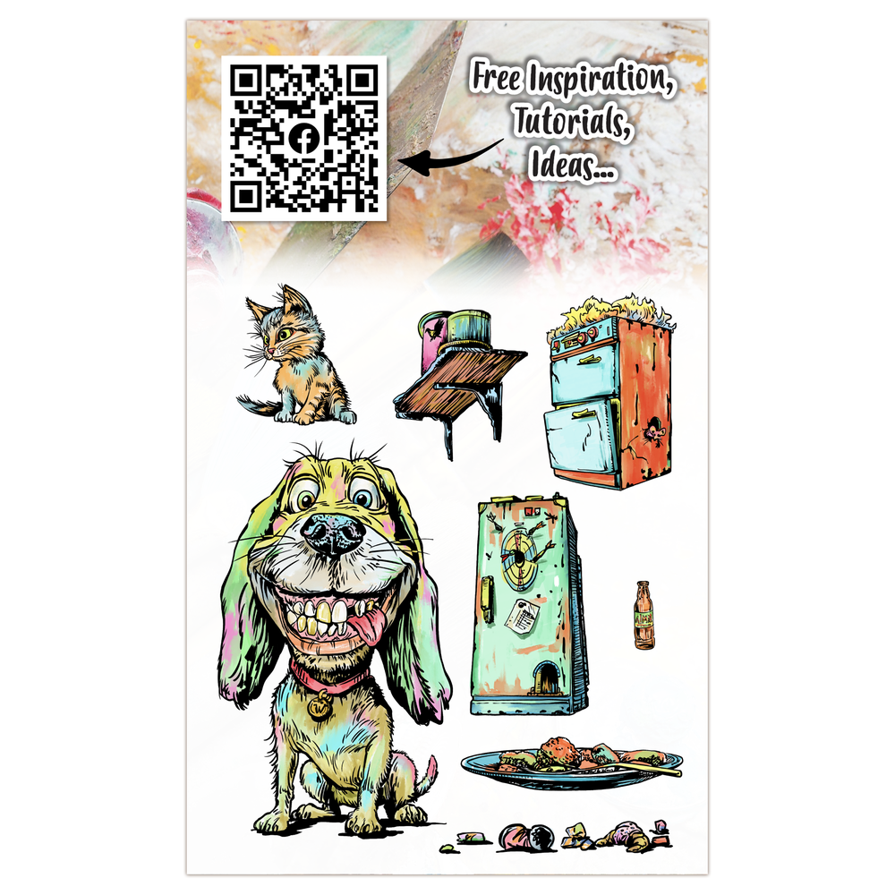 AALL and Create Clear Stamp Set A6 The Ruff Life (AALL-TP-1271) AALL and Create Clear Stamp Set A6 The Ruff Life (AALL-TP-1271)