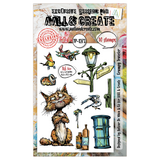 AALL and Create Clear Stamp Set A6 Grumpy Traveler (AALL-TP-1273)