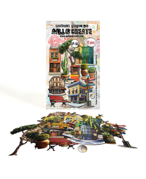 AALL and Create Ephemera Die-cuts Playful Streets (AALL-EP-086)