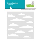 Lawn Fawn Stratus Cloud Background Coloring Stencils (LF3738)