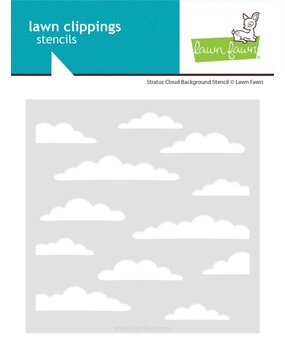 Lawn Fawn Stratus Cloud Background Coloring Stencils (LF3738) Lawn Fawn Stratus Cloud Background Coloring Stencils (LF3738)