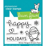 Lawn Fawn Winter Penguin Clear Stamps (LF727)