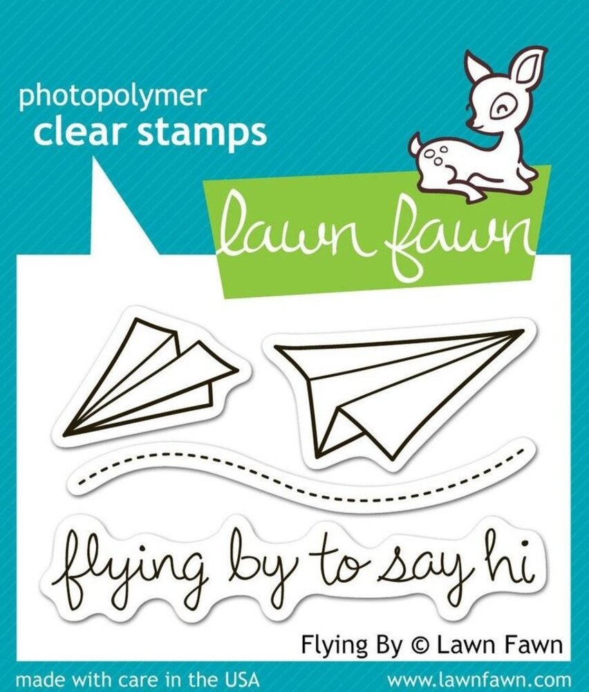 Lawn Fawn Flying By Clear Stamps (LF386) Lawn Fawn Flying By Clear Stamps (LF386)