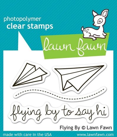 Lawn Fawn Flying By Clear Stamps (LF386) Lawn Fawn Flying By Clear Stamps (LF386)