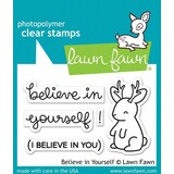 Lawn Fawn Believe in Yourself Clear Stamps (LF1042)