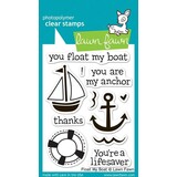 Lawn Fawn Float My Boat Clear Stamps (LF654)