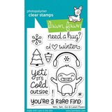 Lawn Fawn Yeti, Set, Go Clear Stamps (LF567)