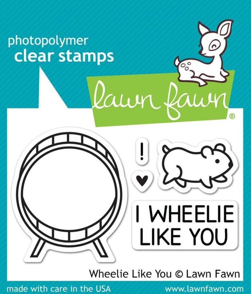 Lawn Fawn Wheelie Like You Clear Stamps (LF838) Lawn Fawn Wheelie Like You Clear Stamps (LF838)