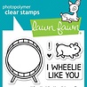 Lawn Fawn Wheelie Like You Clear Stamps (LF838) Lawn Fawn Wheelie Like You Clear Stamps (LF838)