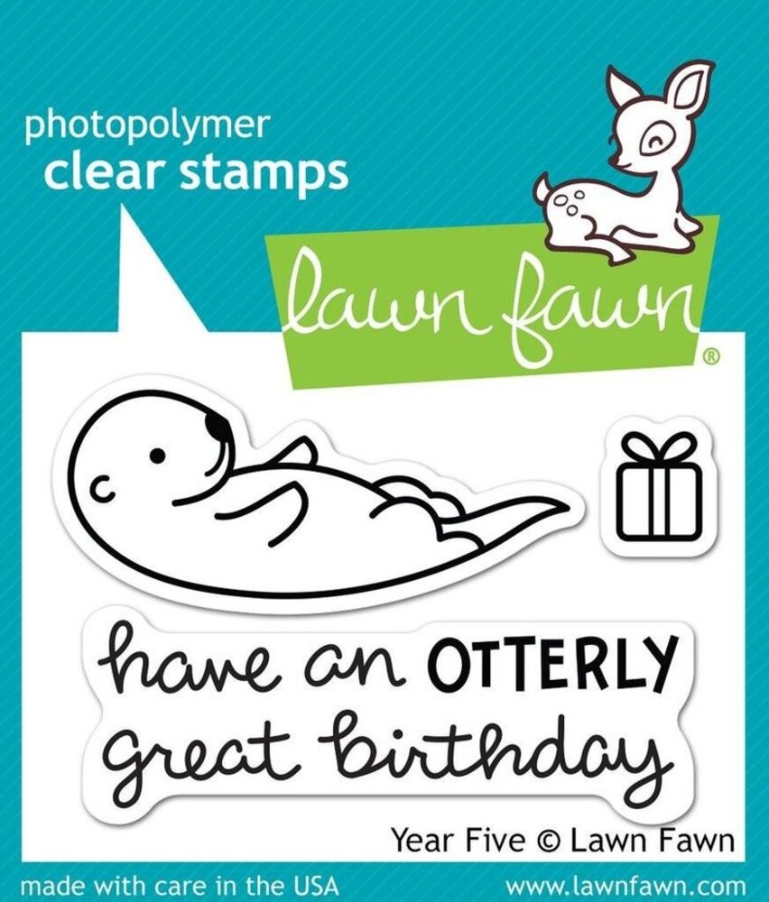 Lawn Fawn Year Five Clear Stamps (LF807) Lawn Fawn Year Five Clear Stamps (LF807)