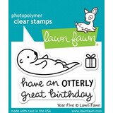 Lawn Fawn Year Five Clear Stamps (LF807)