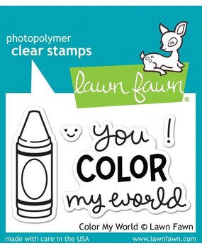 Lawn Fawn Color My World Clear Stamps (LF793)