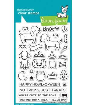 Lawn Fawn Happy Howloween Clear Stamps (LF1206)