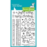 Lawn Fawn Joy To The Woods Clear Stamps (LF706)