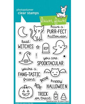 Lawn Fawn Spooktacular Clear Stamps (LF698)