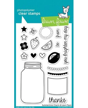 Lawn Fawn Summertime Charm Clear Stamps (LF449) Lawn Fawn Summertime Charm Clear Stamps (LF449)