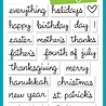 Lawn Fawn Happy Everything Clear Stamps (LF430) Lawn Fawn Happy Everything Clear Stamps (LF430)