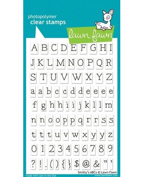 Lawn Fawn Smitty's ABCs Clear Stamps (LF321)