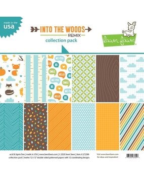 Lawn Fawn Into the Woods Remix 12x12 Inch Collection Pack (LF2386) Lawn Fawn Into the Woods Remix 12x12 Inch Collection Pack (LF2386)