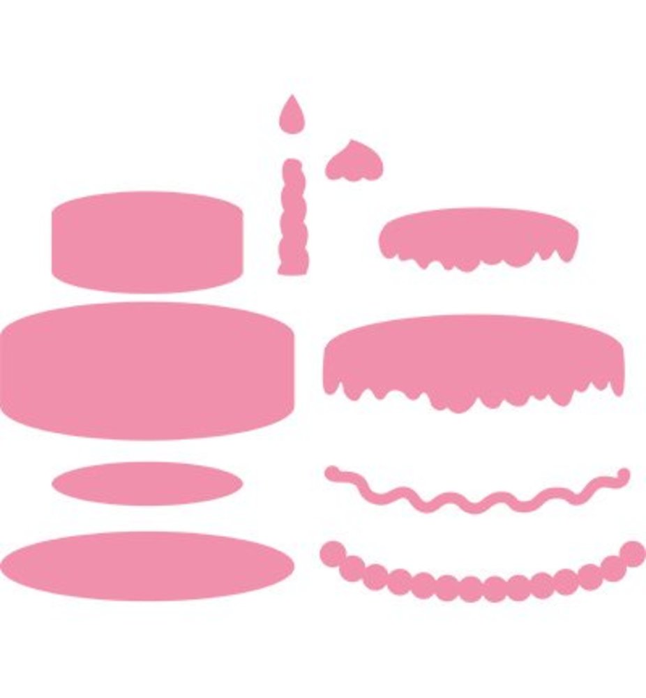 Marianne Design Collectable Cake (COL1322) Marianne Design Collectable Cake (COL1322)