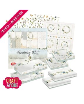 Craft & You Morning Mist Paper Kit (CKIT-MMIST) Craft & You Morning Mist Paper Kit (CKIT-MMIST)