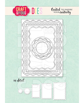 Craft & You Dies ATC Decorative Stiches (CW346) Craft & You Dies ATC Decorative Stiches (CW346)