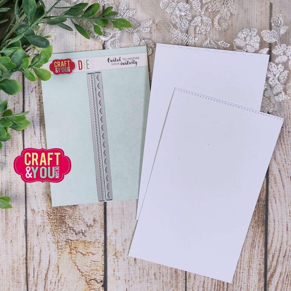 Craft & You Dies Small Borders Decorative Stiches (CW350) Craft & You Dies Small Borders Decorative Stiches (CW350)