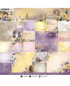 Studio Light Growing & Blooming 8x8 Inch Background Paper Pad (JMA-GB-DPP320) Studio Light Growing & Blooming 8x8 Inch Background Paper Pad (JMA-GB-DPP320)
