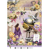 Studio Light Growing & Blooming A5 Die-Cut Paper Pad (JMA-GB-DCPP318)