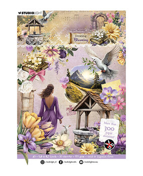 Studio Light Growing & Blooming A5 Die-Cut Paper Pad (JMA-GB-DCPP318) Studio Light Growing & Blooming A5 Die-Cut Paper Pad (JMA-GB-DCPP318)