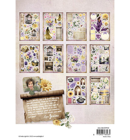 Studio Light Growing & Blooming A5 Die-Cut Paper Pad (JMA-GB-DCPP318)