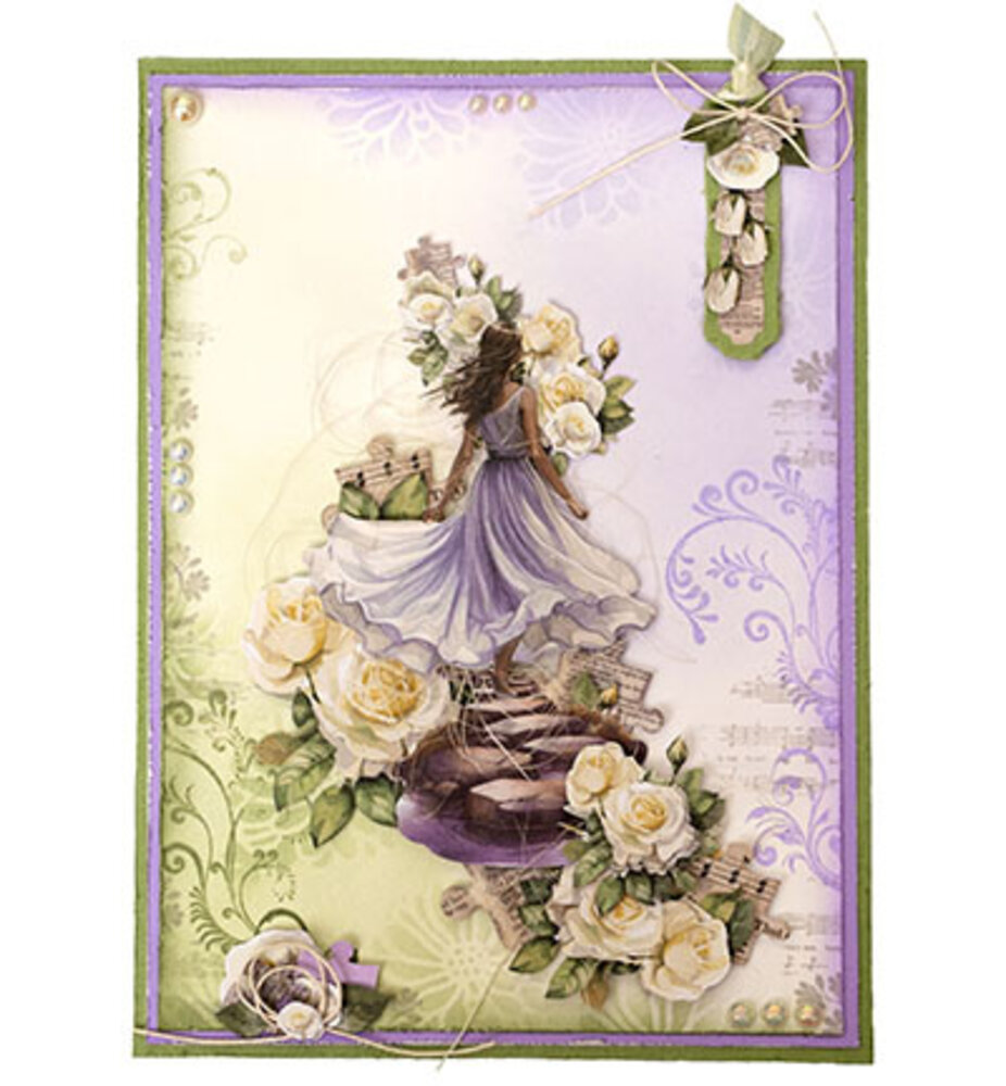 Studio Light Growing & Blooming A5 Die-Cut Paper Pad (JMA-GB-DCPP318)