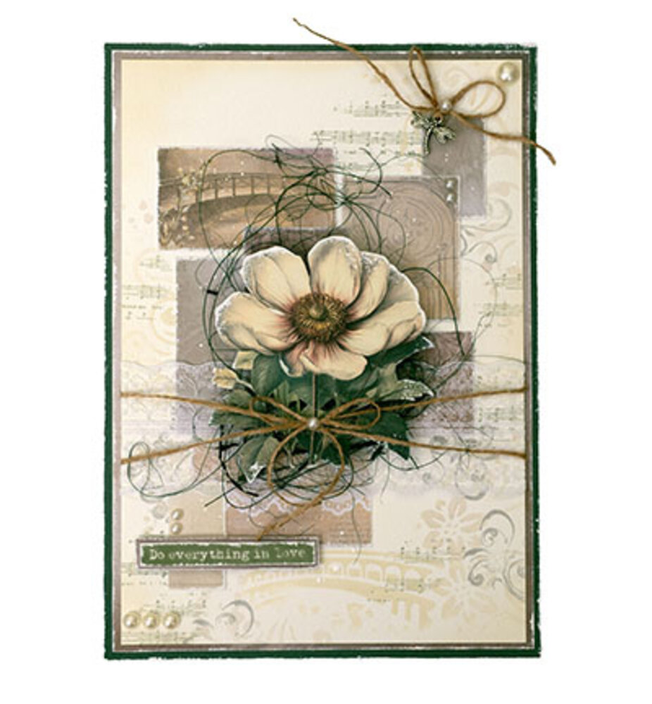 Studio Light Growing & Blooming A5 Die-Cut Paper Pad (JMA-GB-DCPP318)